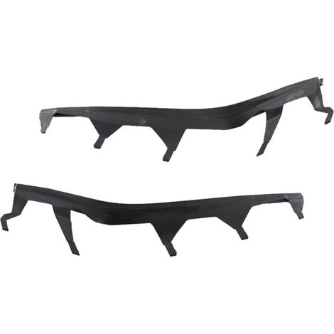 Par de embellecedores para faros delanteros superiores izquierdo y derecho para BMW Serie 3 E46 02-05 (4 puertas) (1/4)