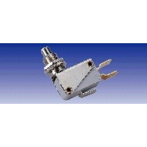 Micro-interrupteur 6 ampères Bouton poussoir cylindre 3 Faston Ct760f