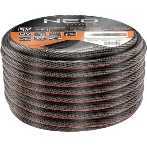 Tubo da giardino da 1/2" x 50 m, a 6 strati, modello NEO professionale (1/3)