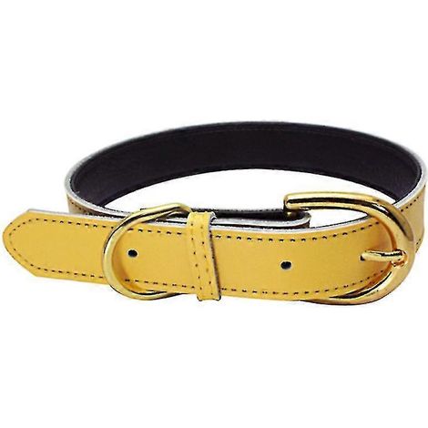 Collier pour chien en cuir roulé, collier rond en corde résistante, adapté aux chiens de petite et moyenne taille. (1/5)