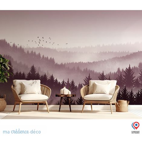Papier peint : Paysage forêt - Intissé - 400 cm - 280 cm (1/3)