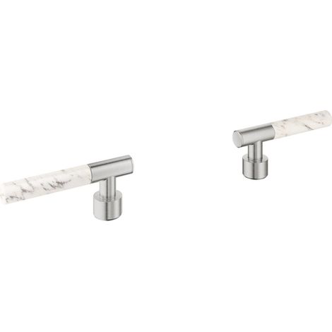 Poignées de levage Atrio Private C. 48458 Blanc Attica Caesarstone supersteel (1/2)