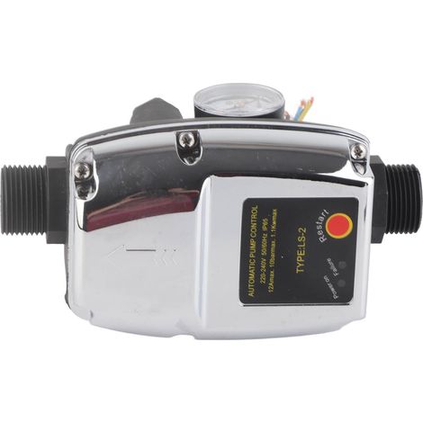 Contrôleur de pompe automatique, filetage G1, protection IP65, détection de fuite, pressostat électronique pour pompe à eau 220 V (1/5)