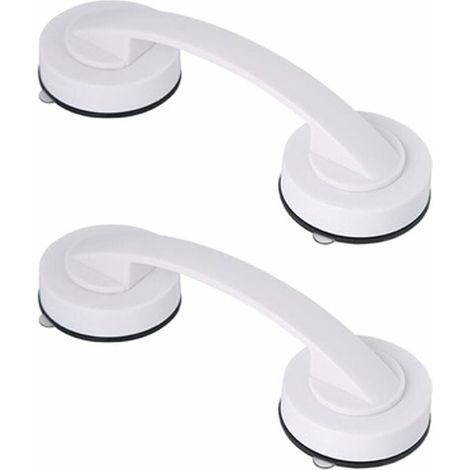 FOREHILL 2pcs poignée de ventouse super forte, poignée de porte à ventouse portable, grande poignée de fenêtre de porte en verre (1/4)
