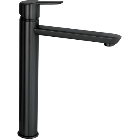 Waschbeckenarmatur schwarz 30,2cm Hoch ARNIKA-30 (1/2)