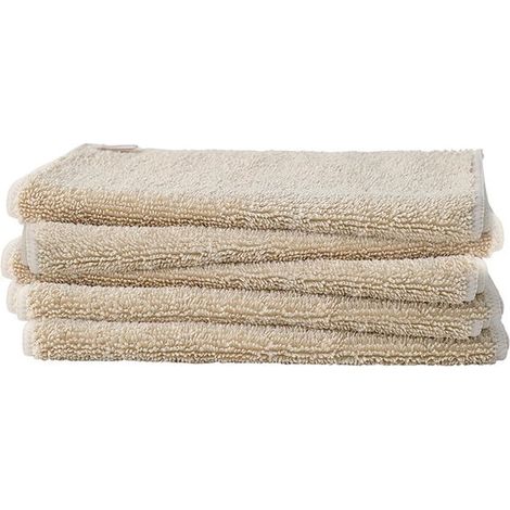 Panno da cucina in microfibra - ecologico - confezione da 4 - kaki - 25x25cm (1/5)