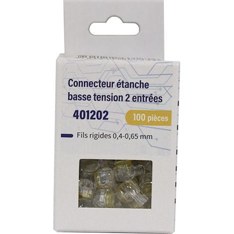 100 Bornes de connexion étanche Basse Tension 2 fils - BLM (1/2)