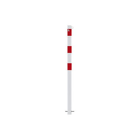 Schake  Paletto di sbarramento  Ø 60 mm  bianco / rosso  da (1/3)