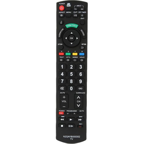 Télécommande universelle facile à utiliser pour modèles Panasonic TH‑P42X10 et TH‑P50X14A (1/5)