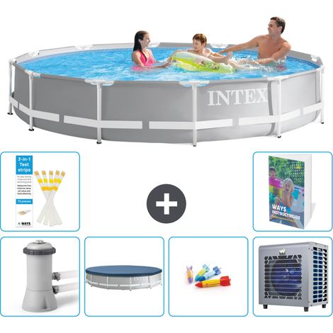 Intex Piscine Prism Frame Ronde - 366x76 cm - 7-pièces S338 (1/5)
