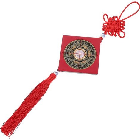 Boussole Feng Shui professionnelle de 5 cm en cuivre à suspendre (1/5)