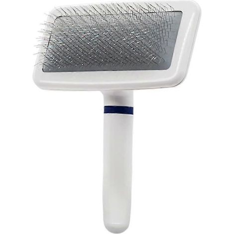 Brosse pour chien, brosse pour chat, brosse carde, peigne pour chien, brosse à démêler pour poils courts et longs, outil de toilettage pour chiens, chats et autres animaux de compagnie, 12 16 cm (1/2)