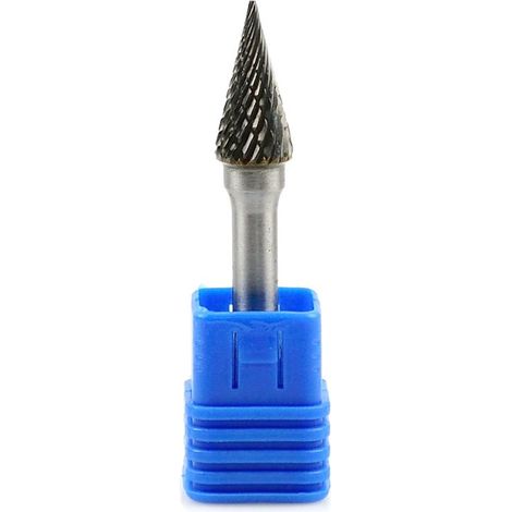 Lima-cortadora de metal de 10x20 mm con vástago de 6 mm (cónica) (200) (1/3)