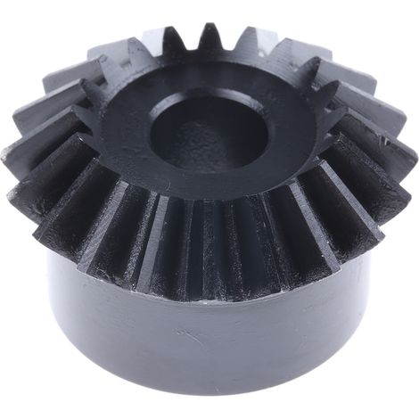 Engrenage conique RS PRO en Acier 20 dents , pas de 2mm, angle de 20°, alésage 12mm ( Prix pour 1 ) (1/2)