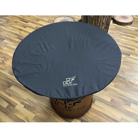 DEINWERK Abdeckung für Plancha Platte Ø 90 cm diffusionsoffen mit DEINWERK Logo (1/5)