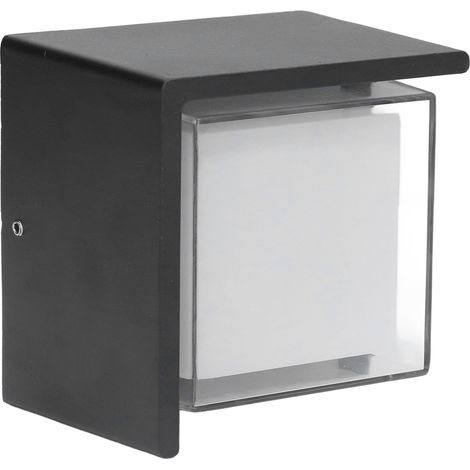 Applique murale extérieure étanche RGB avec télécommande, LED 5W en acrylique, pour escaliers et salles de bains (1/5)