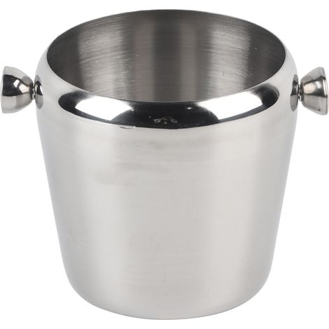 Seau à glace double paroi (1L) - Bac à glaçons élégant et pratique (1/5)