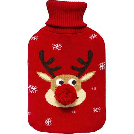 Bouillotte renne de Noël