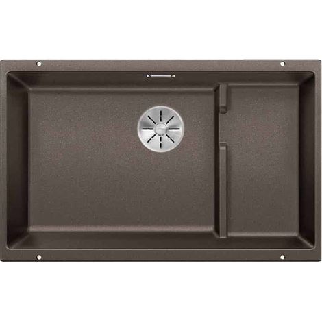 Evier Blanco Subline 700-U Level Silgranit - 000000 - Accessoire : Avec (1/3)