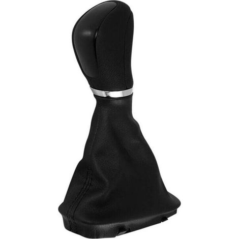 Pommeau De Levier De Vitesse Automatique Noir Avec Soufflet Pour Mercedes Classe C W203 W204 (1/4)