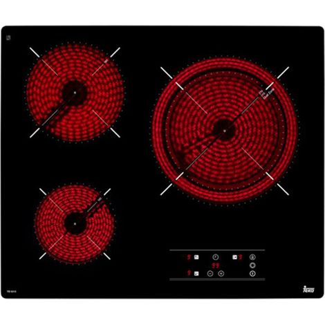 Teka TB6315 piano cottura in vetroceramica nero 60 cm