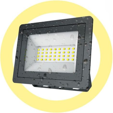 LED Außenstrahler - Slim - 50W - 4900lm - IP65