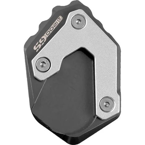 (Gris) Protections de béquille latérale pour moto BMW R1200GS LC 2015-2020 Adventure (compatibles avec les modèles R1200GS et LC 2015-2020). Accessoires pour R 1200 GS maxpower. (1/4)