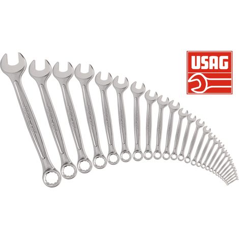 USAG 285 SE26 SERIE SET 26 CHIAVI COMBINATE FISSA E STELLA DALLA 6 ALLA 32 PROF (1/4)