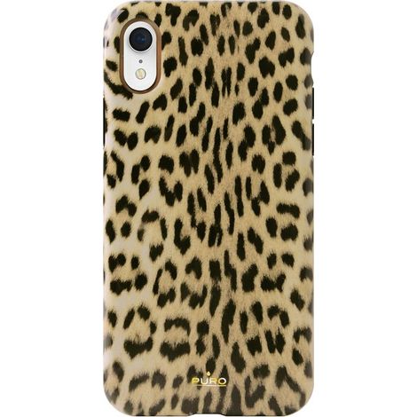 Cover Puro Glam Leopard per iPhone XR (Leone 1) (1/3)