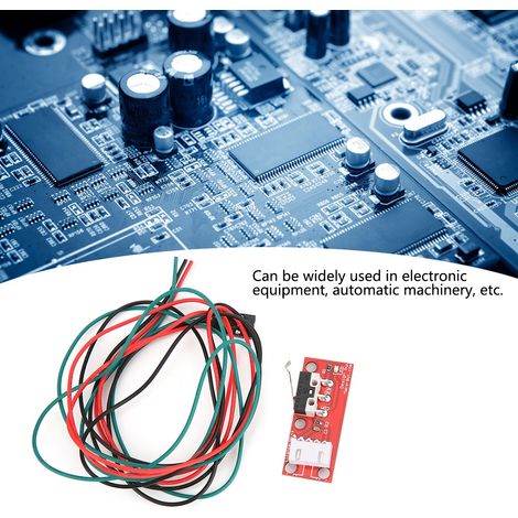 10 interrupteurs de sécurité à contact micro à galet en plastique avec fil, accessoires pour équipement électronique (1/5)