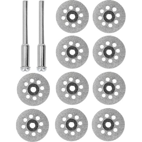 Diamanttrennscheiben, massiv, zum Entfernen von Ablagerungen, zur Wärmereduzierung, Diamanttrennscheibe mit Loch für Metall für Druckluftwerkzeuge (25 mm).