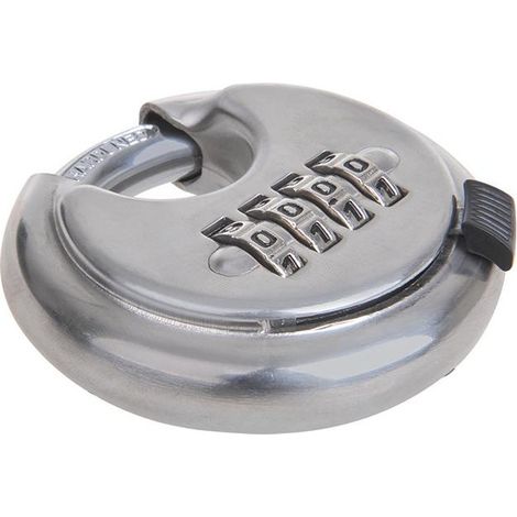 Vorhängeschloss proplus discus lock Stahl 70 mm Kombination