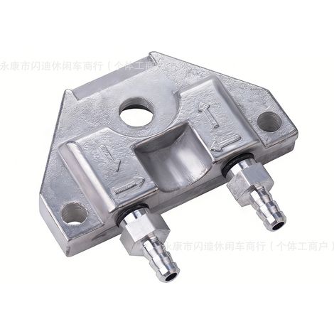 Pièces de modification pour moto : support d'entrée d'huile moteur, intercooler, radiateur et support d'admission d'huile moteur (1/3)