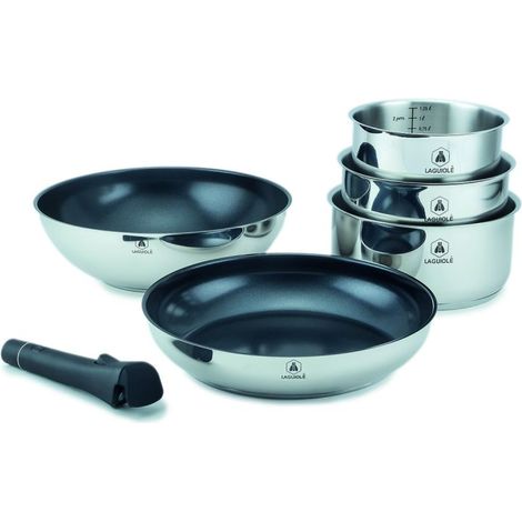 Set 6 pièces amovible 'réactif' inox Laguiole LA-9120845 (1/5)