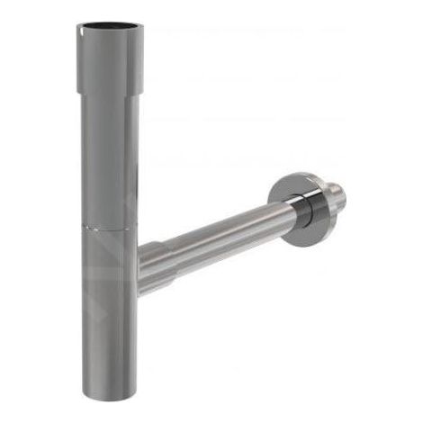Alca - Siphon de lavabo Design, diamètre 32 mm, solide, métal A402 (1/2)