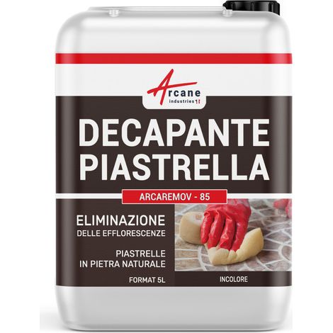 Decapante per velo di cemento e lattime di piastrelle - 5 L  - ARCANE INDUSTRIES