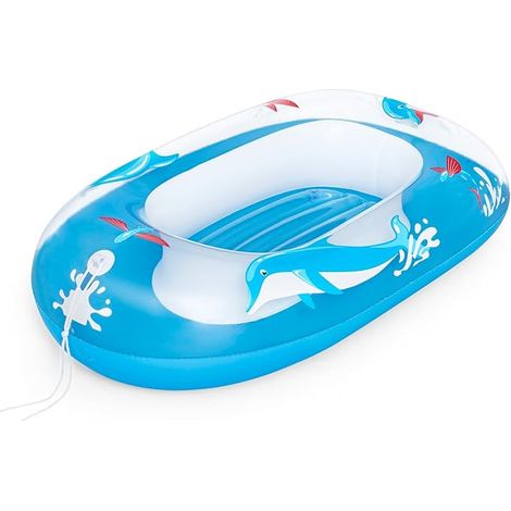 CANOTTO GONFIABILE KIDDIE RAFT  36 ANNI  cm.102x69  peso Kg. 0,350 (art.34037)    BESTWAY