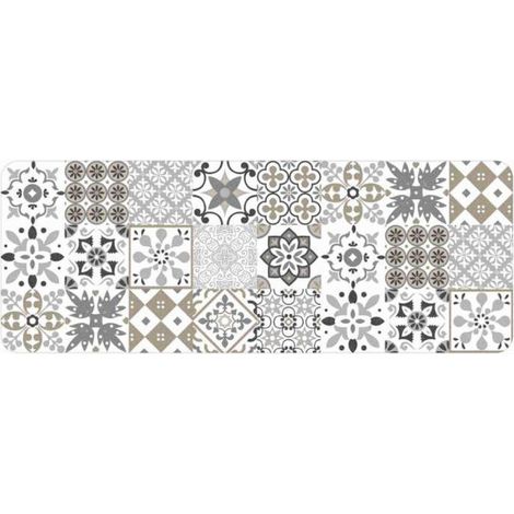 Tapis Déco Rectangle "Salou" 45x120cm Naturel (1/2)