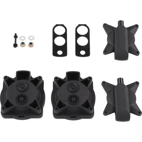 Komplettes Reparaturset für Hiblow HP-100/HP-120 Luftpumpenmembranen, Ersatzteile für Membranen, Dichtungen, Aquarienpflege, langlebiger Ersatz (1/5)