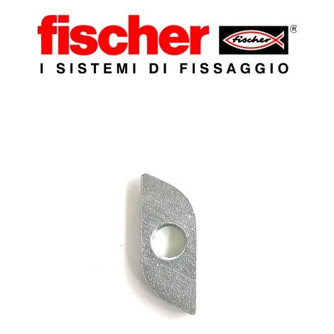 FISCHER 24688 DADI A ROMBO PIASTRE DADO PIASTRA FILETTATA M 10 HG 38 10 PZ