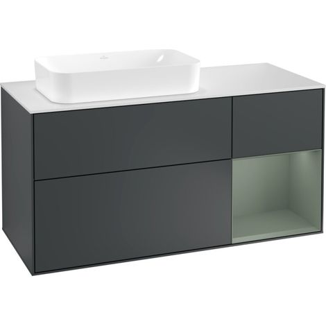Villeroy & Boch F281GMHG Meuble sous-lavabo Finion F28