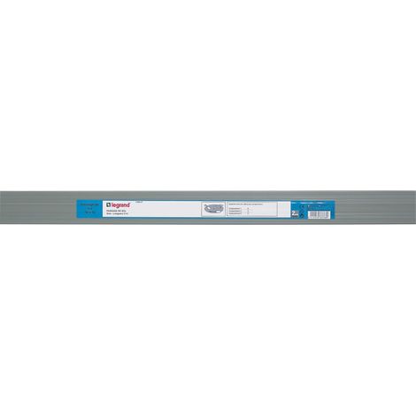 Legrand – Passage de sol pour câbles 50 x 12 mm – Couleur gris – Finition esthétique discrète – Pour espaces confinés (1/3)