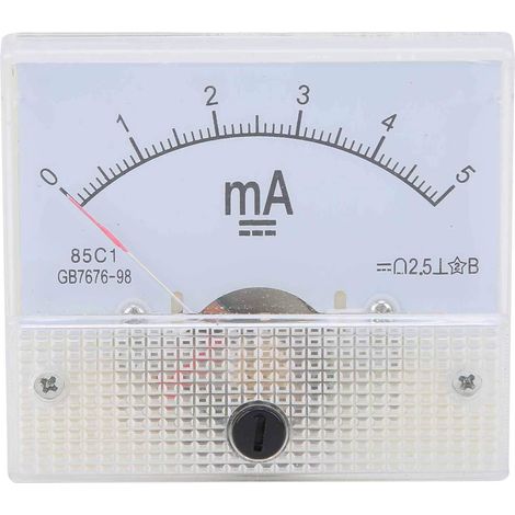 Pointer Current Gauge Lightweight Amperemeter Tester with Vivid (1/5)