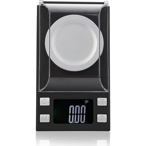 Balance de précision 0,001 g – Numérique – ABS noir – Cuisine (1/5)