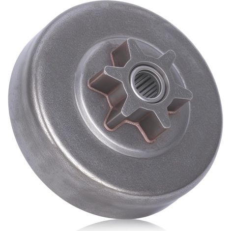 Tambour d'embrayage 3/8 avec pignon 501628301 pour tronçonneuse Husqvarna Poulan P3314 P3416 P3516 P3818 P4018 P4218 S1970, tambour d'embrayage P3314 compatible avec McCulloch 842 838 742 740 738 Remp (1/5)