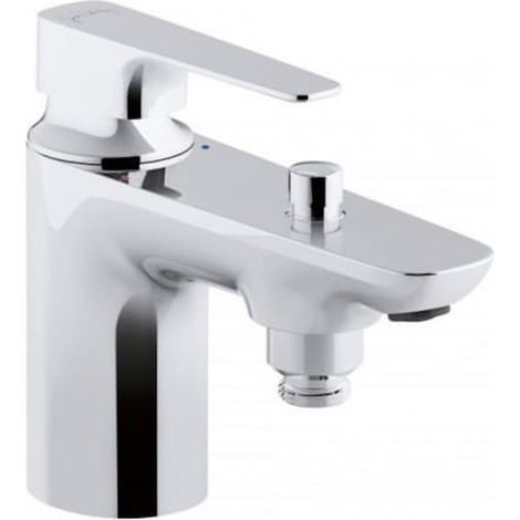 Jacob Delafon - Mitigeur bain douche monotrou Aleo+ chrome (1/2)