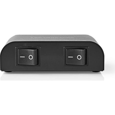Caja de control de altavoz puertos de 2 puertos tornillos terminales impedancia del altavoz 4 16 ohmios carga maxima por canal 150 w aluminio negro