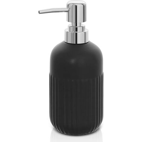 Dispenser sapone da appoggio nero in ceramica Cup (1/5)