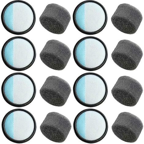 Kit de 16 filtres et cotons filtrants pour aspirateur Vax Blade 32V/24V (1/5)