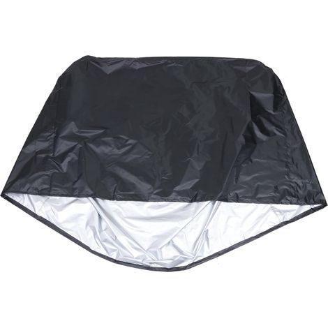Housse BBQ Carrée XL Imperméable et Anti-UV Protection Complète pour Barbecue Extérieur Résistante Vent Poussière Fermeture Ajustable (1/5)